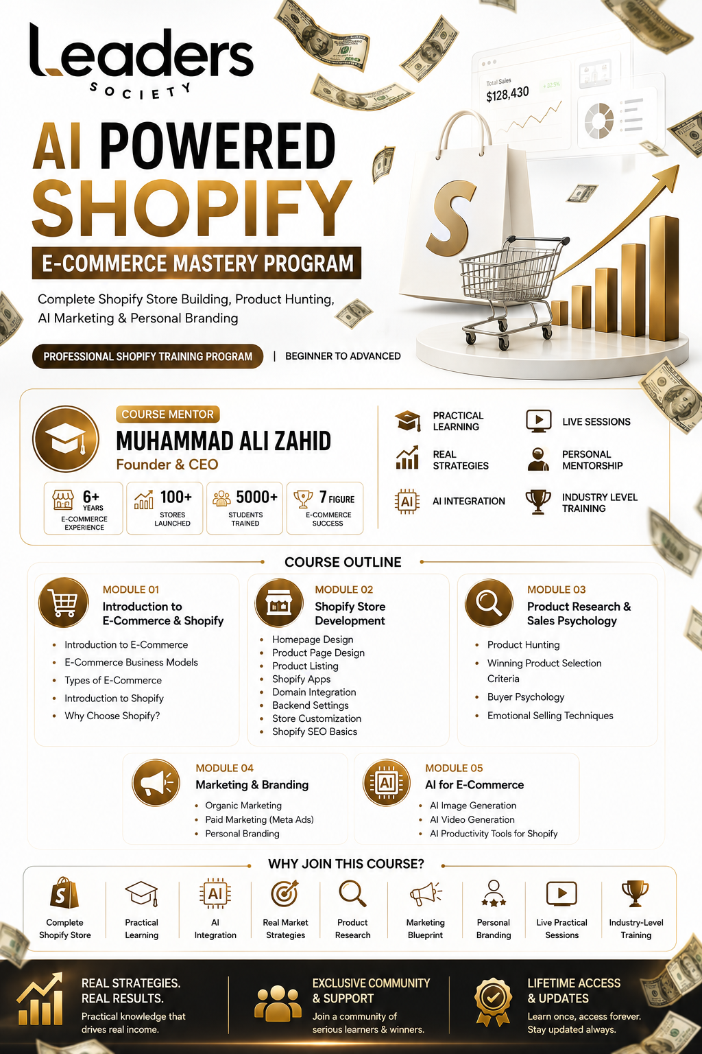 Ai powered Shopify Mastery Program